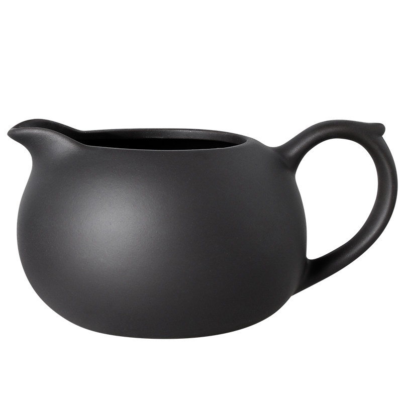 紫砂公道杯大号手工朱泥陶瓷茶具