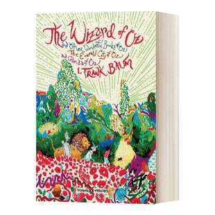英文原版 The Wizard of Oz 绿野仙踪 珍藏刺绣封面 企鹅经典豪华毛边版 英文版 进口英语原版书籍儿童外文书