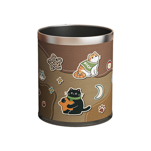 高颜值垃圾桶卧室家用双层带盖客厅厨房卫生间大号可爱创意踩踏式