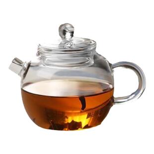 男女家用耐热玻璃茶壶200ml迷你单人功夫茶具挂簧过滤无内胆煮茶