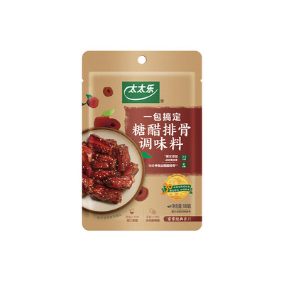太太乐菜谱式方便调料多口味