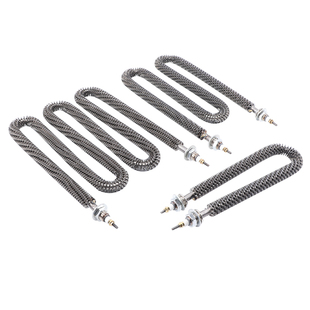 干烧不锈钢U型翅片电加热管烘/烤箱空气散热片220V380V发热管定制