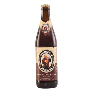 5月整箱德国原装进口范佳乐黑啤酒教士黑450ml*20瓶Franziskaner