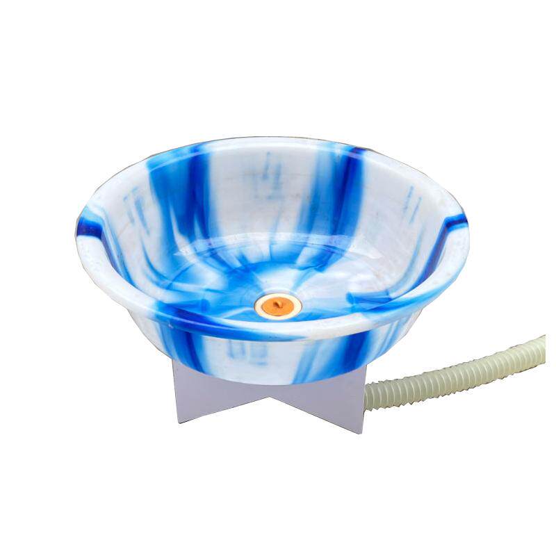 加厚塑料带管漏水盆家用脸盆厨房脸盆