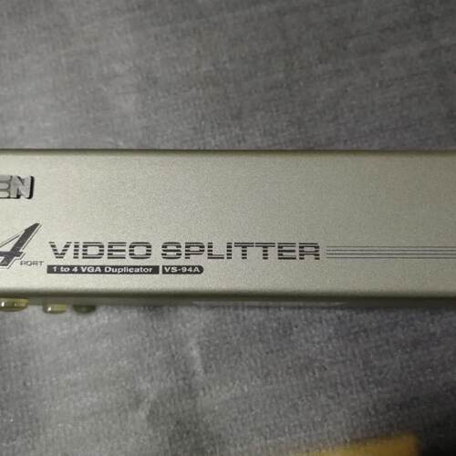 议价ATEN 宏正正品VS94A 4口VGA 一分四350HZ 分配器F3EC-010D0-0