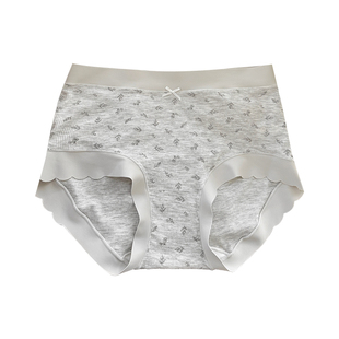 无痕内裤女2025新款夏季薄款透气10A纯棉抗菌裆少女士三角裤碎花