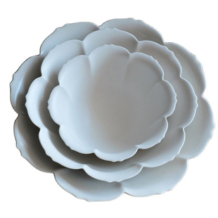 曼叙景德镇陶瓷碗草木灰餐具一套樱花面碗家用2024新款一人食套装