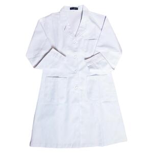 加厚纯棉医生服白大褂实验服男女