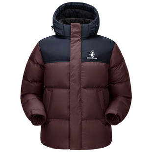 「Baby同款」企鹅热能2.0羽绒服面包服2025冬男女款防寒保暖户外