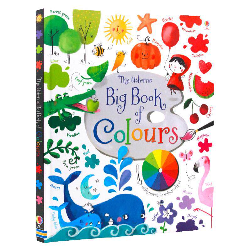 usborne出品孩子色彩启蒙全书