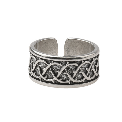 欧美复古哥特风棘风戒指