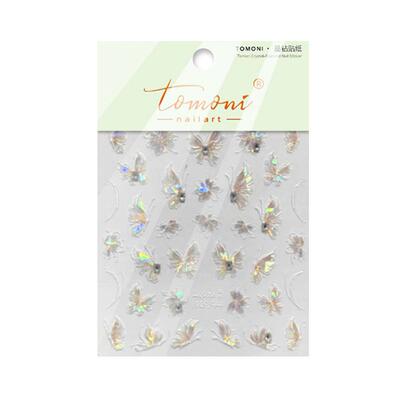 蝴蝶美甲贴纸网红立体浮雕