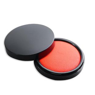 晨光印台红色印泥大号快干秒干速干印泥盒圆形方形指纹印油按手印公章印章原子印油蓝色小号财务人事办公用品