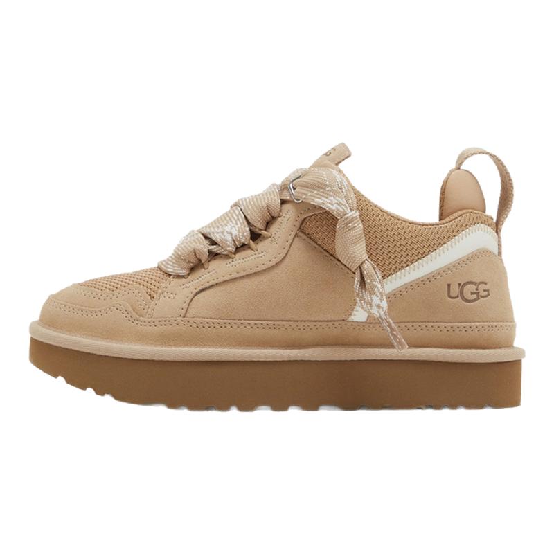 UGG LOWMEL 秋冬女款毛绒保暖短靴高帮厚底时尚休闲雪地靴