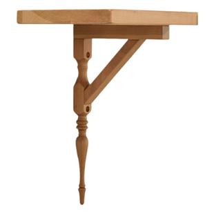 法式复古层板托实木三角支撑架隔板支架墙上一字板支撑托角码托架