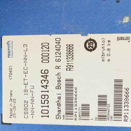 溢价-力士乐控制卡 CSB02.1B-ET-EC-NN-L3-NN