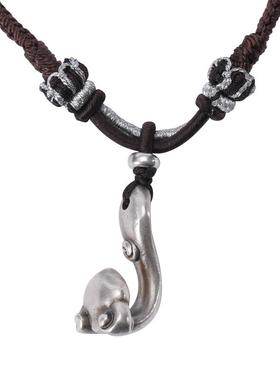 道轩堂 如意坠足银项链吊坠 国风道系999足银手工