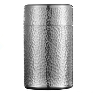 螺纹锡罐无铅纯锡茶叶罐便携小号随身金属罐普洱红茶密封丝口小罐