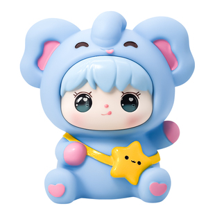 存钱罐儿童储蓄防摔可取可存男女孩卡通娃娃2025年新款只进不出26