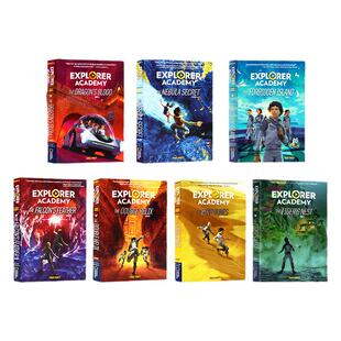 Explorer Academy 探险家学院系列7册 英文原版桥梁章节小说书 青少年冒险主题彩色插图美国国家地理The Forbidden Island 1234567