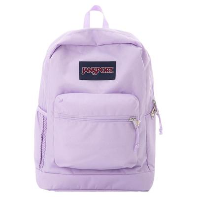 JanSport2024年新品暮山紫学生书包休闲运动双肩包初高中大学生包