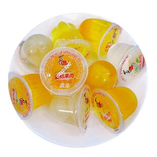 喜之郎果肉果冻散装500g整箱什锦学生儿童节蜜桔混合水果味零食品