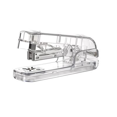 得力可旋转订书机大号学生用办公用订书器配起钉器重型加厚多功能省力小号钉定厚书订中缝装订用品初中生专用