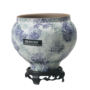 新款蝴蝶兰文心兰专用花盆艺术景德镇客厅号家用梦香兰轻奢高级感