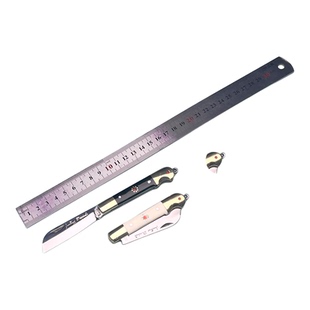 zd5经典鸽子头手工锻打折叠英吉沙真品挂钥匙扣水果刀送刀套6-15