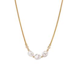 安铂洛利巴洛克珍珠项链女