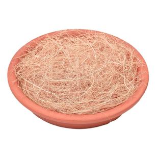 夏威夷白椰丝铺面进口椰棕丝铺面花盆铺面石草盆栽装饰植物颗粒土