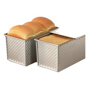 三能吐司模具 450g带盖 土司面包模具 烘焙 家用不沾吐司盒sn2054