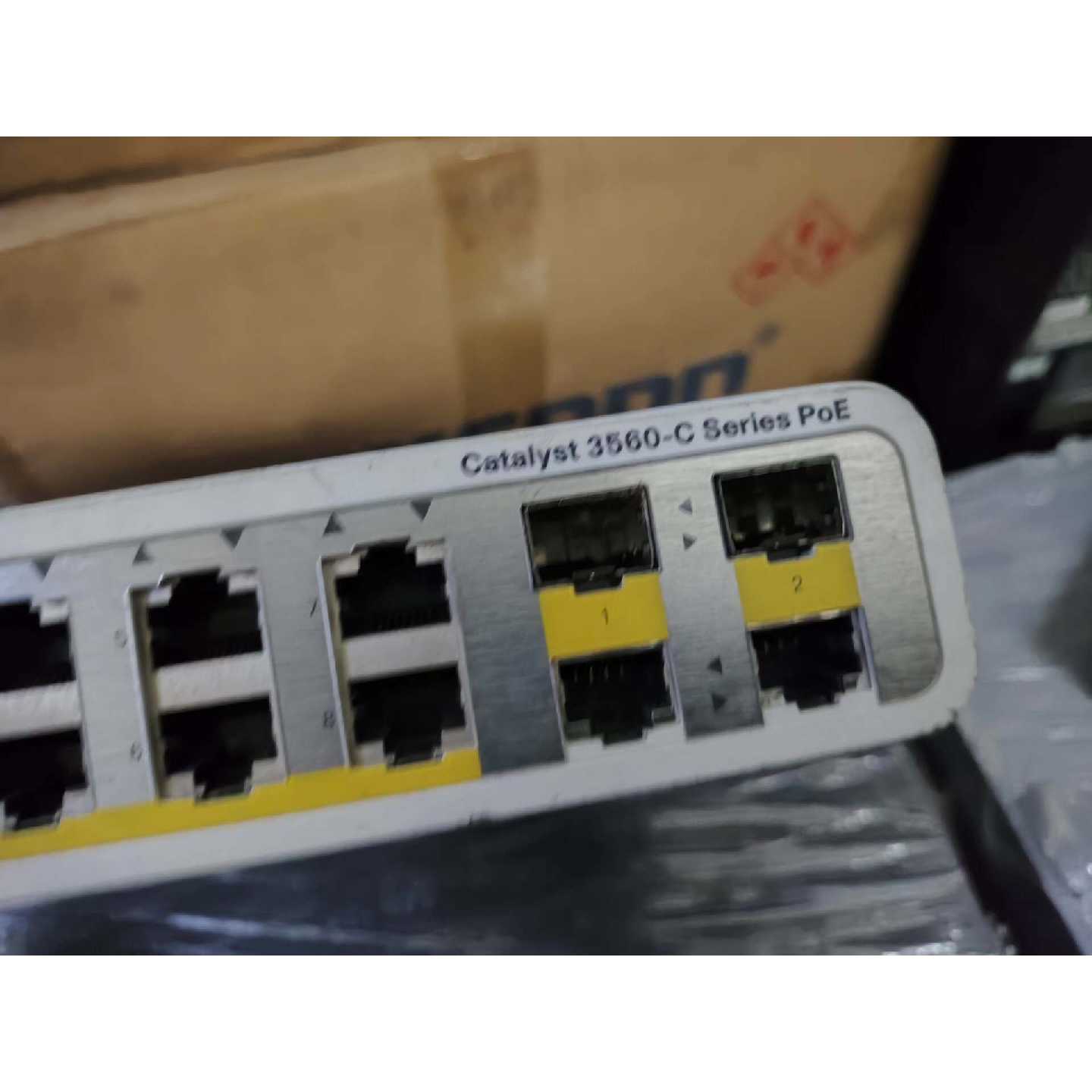 Cisco WS-C3560C-8PC-S 8口千兆POE供电交换机