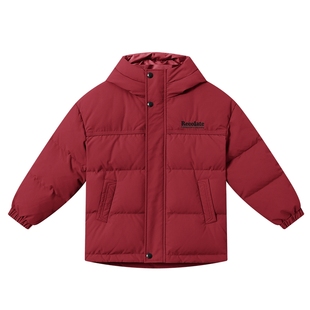 多多家男童三防羽绒服2025秋冬新款冬装儿童面包服男孩连帽外套厚