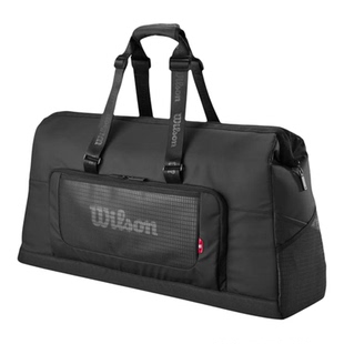 海外代购Wilson/威尔胜网球包独立鞋仓手提肩背两用大容量黑色