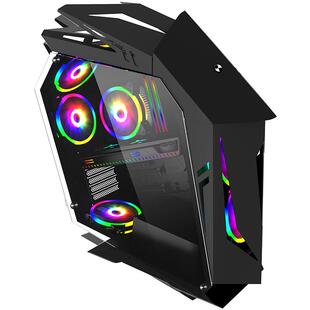 撒哈拉 神兽D920异形电脑机箱外壳透明全透水冷atx大主机箱台式机