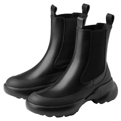 73hours黑色显瘦烟筒靴