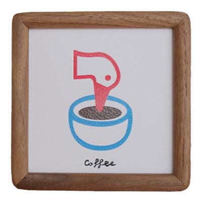 小画摆件桌面装饰咖啡角装饰