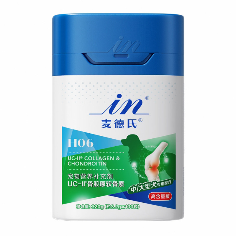 麦德氏软骨素金毛专用6效护关节