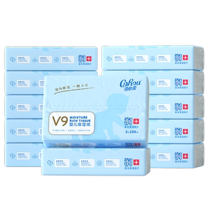 可心柔婴儿纸巾云柔巾乳霜纸12包