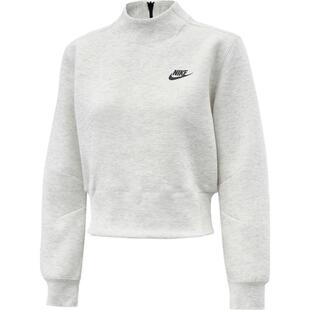 滔搏NIKE耐克女子运动休闲印花小标立领百搭套头衫卫衣HV2797-013