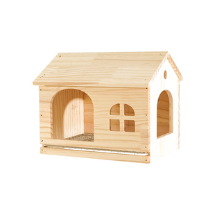 【宠大条】鹦鹉透气窝实木网底鸟窝虎皮牡丹睡觉窝四季通用躲避窝