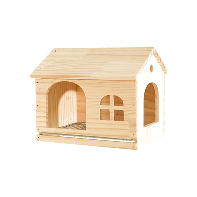 【宠大条】鹦鹉透气窝实木网底鸟窝虎皮牡丹睡觉窝四季通用躲避窝