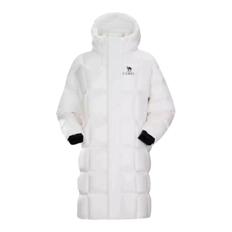 骆驼女装羽绒服2025冬季保暖防风防泼水石墨烯极寒鸭绒厚外套