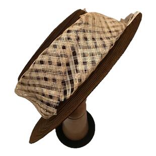 平顶草帽25新款法式夏海边度假百搭防晒镂空编织遮阳帽子女款潮帽