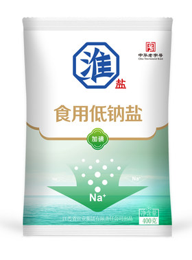 淮盐低钠盐家用食用盐减钠不减咸