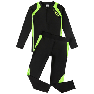 儿童紧身衣训练服长袖男童篮球足球速干衣套装秋冬跑步运动打底衫