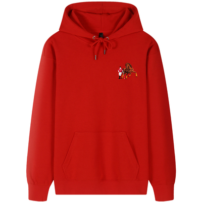 保罗纯棉加绒加厚连帽卫衣