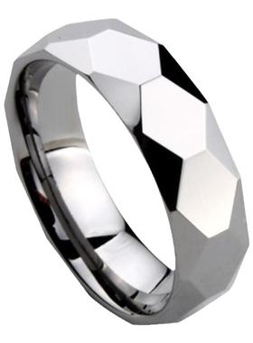 梦克拉 钨金戒指 峰恋