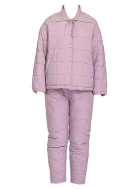 曼诺曼蒂克女轻羽绒家居服套装